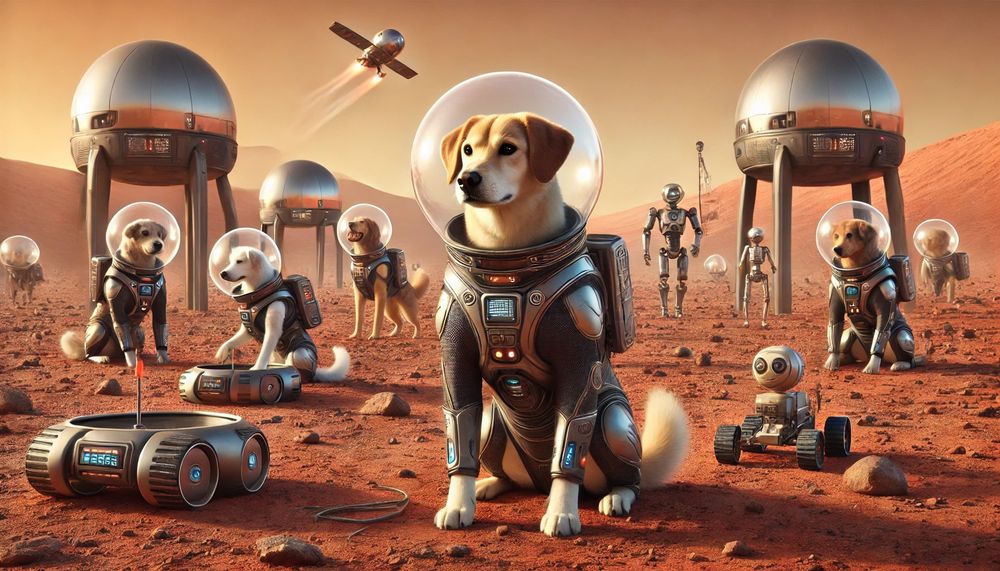 Colonia marciana de perros. - Intento 3