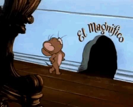 Jerry, the mouse, as El Magnífico (The Magnificent) in the 1957 short film "Mucho Mouse"