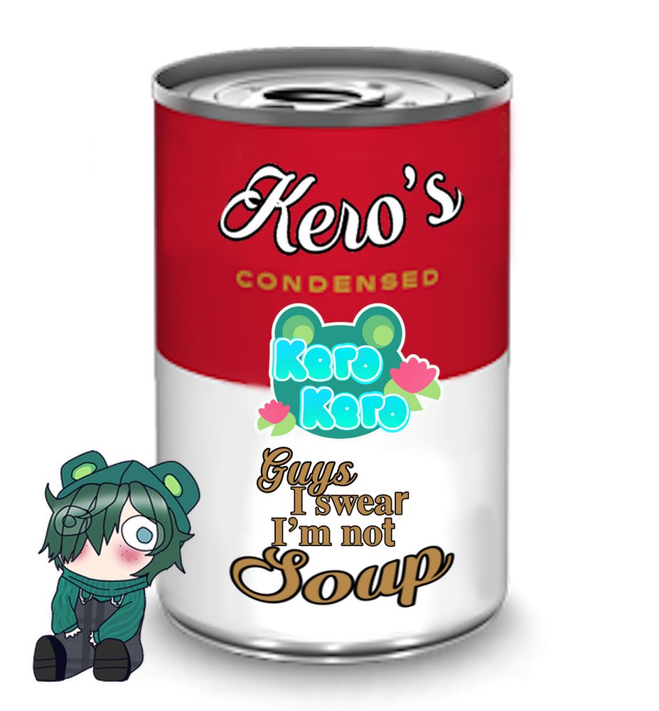 Campbell soup can that proves Definitively that KERO is NOT SOUP