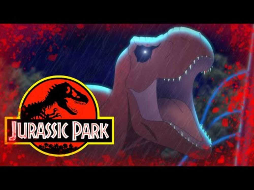 Michael Crichton's Jurassic Park ANIMATED - The Main Road (Feat. TheDinoFax)