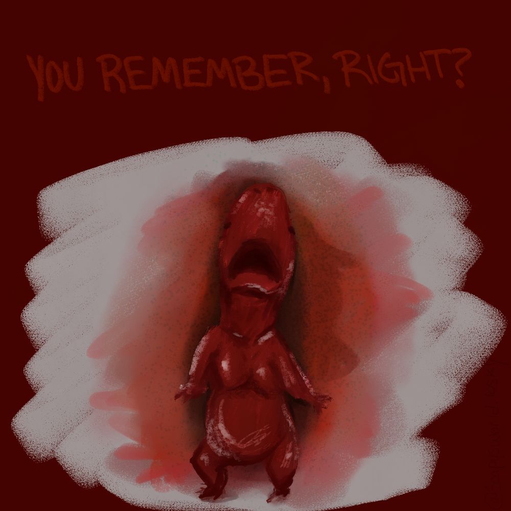fan art of the pt sink fetus