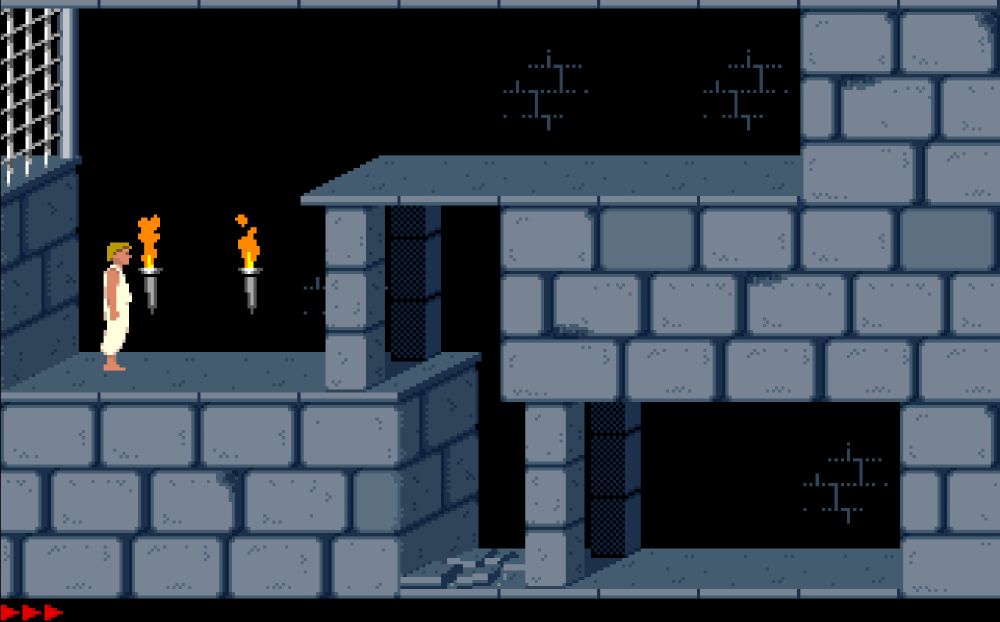 a screenshot of Prince of Persia (1989)