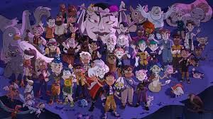 The cast of characters in the Owl House.