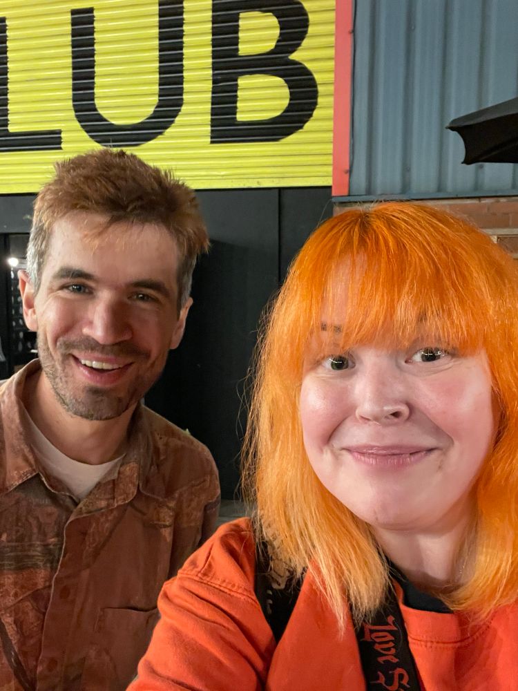 The ICONIC duo! (Ivo & Katy, featuring Ivo’s new orange hair!)