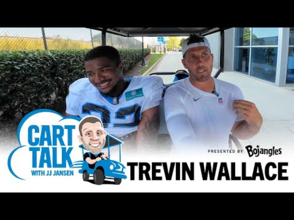 Trevin Wallace Loves Football and Sweet Tea | Cart Talk with JJ Jansen Presented by Bojangles