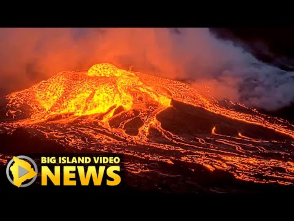 Lava Overflows Increase At Kīlauea Volcano, High Fountains Expected Soon (November 5, 2025)