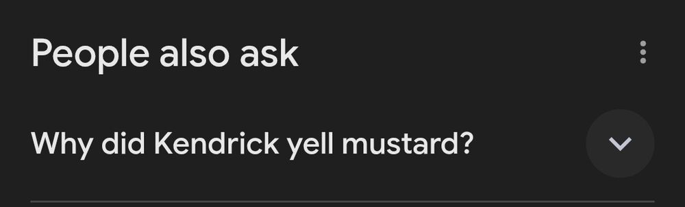 People also ask
Why did Kendrick yell mustard?