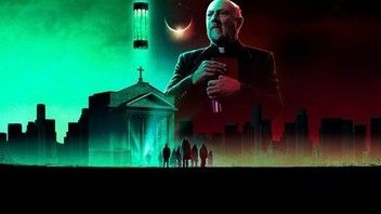 Poster image for John Carpenter's Prince of Darkness - which depicts Satan as an ooze 