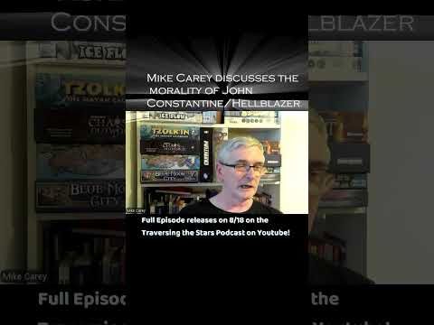 Mike Carey discusses the morality of John Constantine/Hellblazer! #fyp #johnconstantine #hellblazer