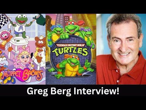 Greg Berg Interview! #teenagemutantninjaturtle #tmnt #muppetbabies