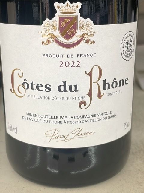 Un Côtes du Rhône signé par Pierre Chanau