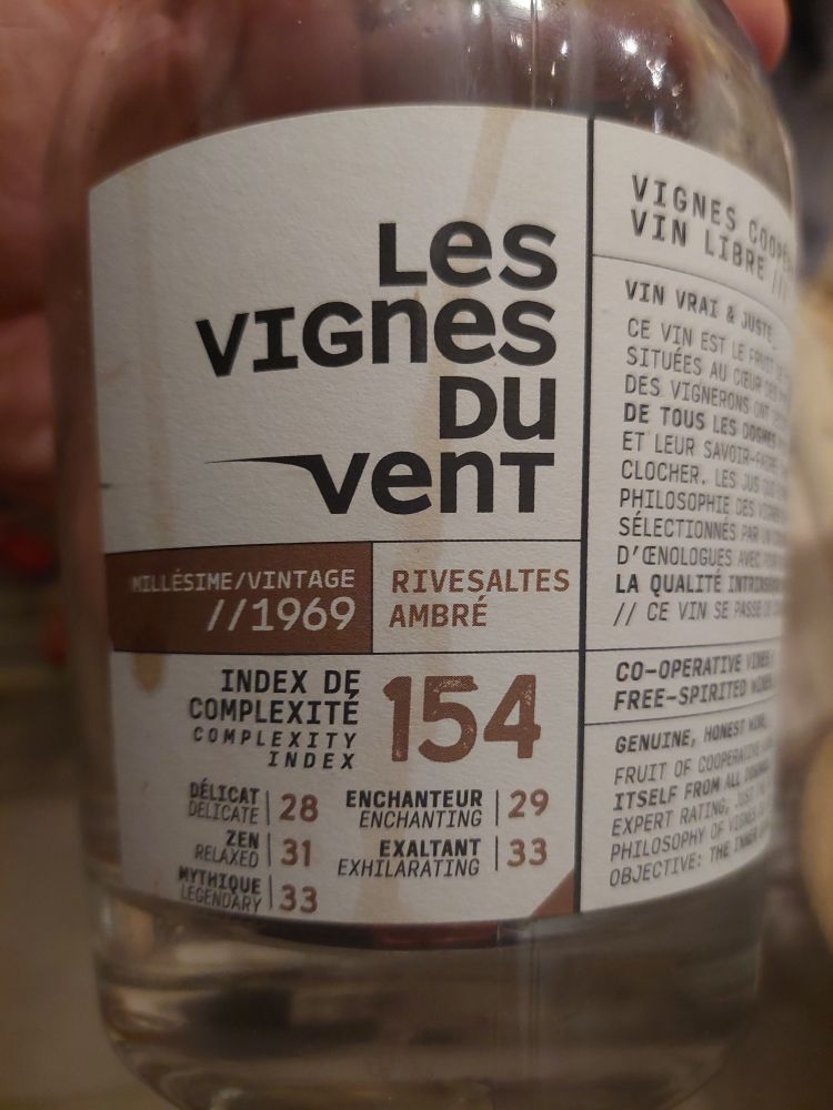 Rivesaltes ambré 1969