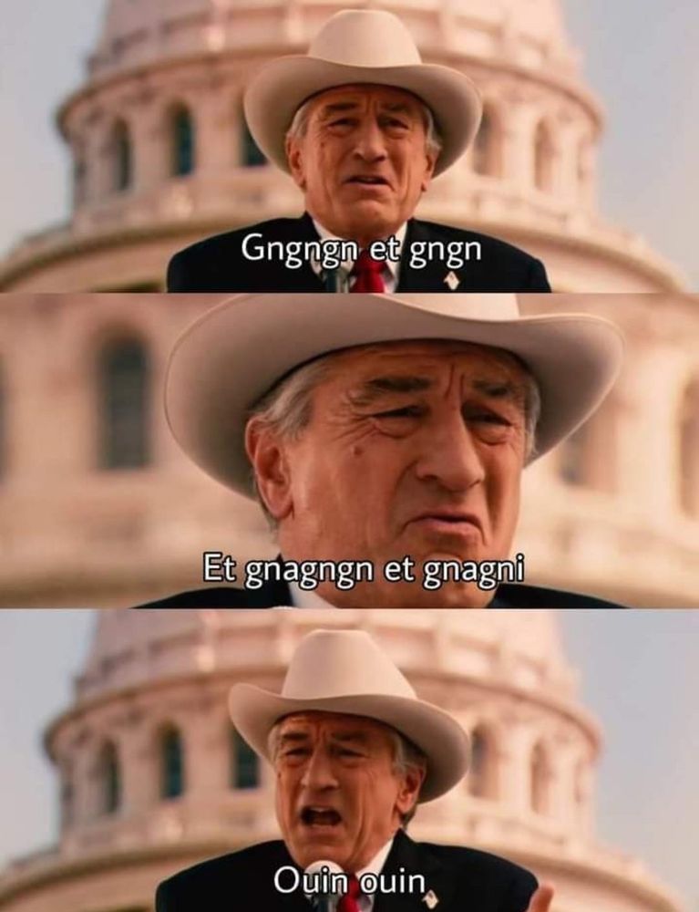 3 images de Robert de Niro dans Machete qui râle 