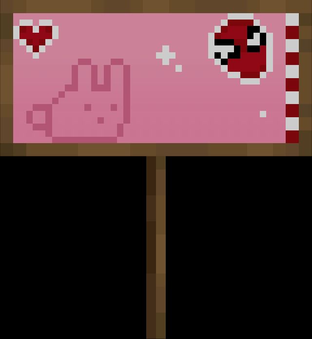 Back of Pepito's QSMP 2024 Eggsign