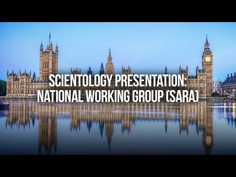 My presentation on Scientology to the government's National Working Group