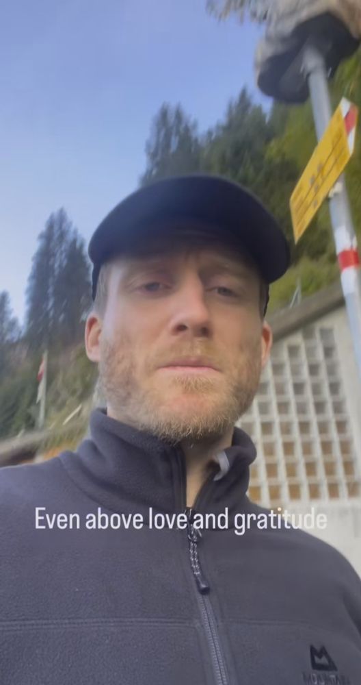 Even above love and gratitude