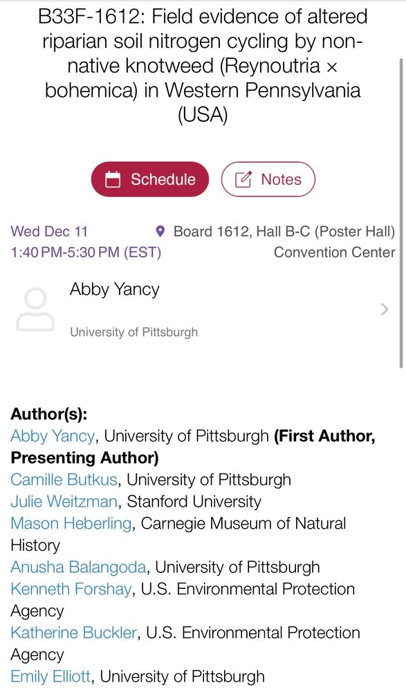 AGU poster presentation details