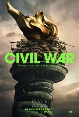 Poster for the "Civil War" film.