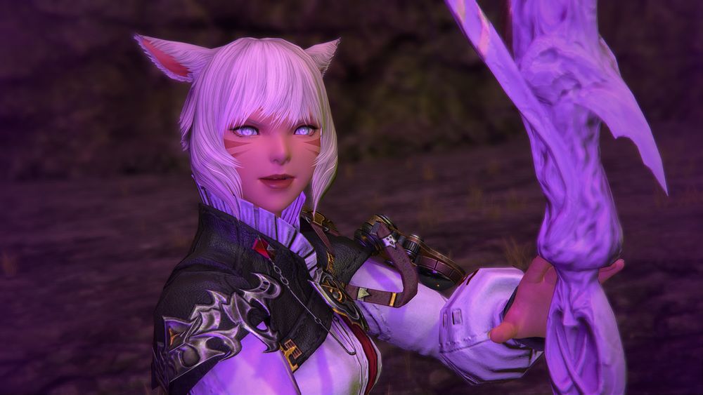 Y'shtola observes as Kalha prepares her spell, impressed and a little frightened by the sheer amount of aether involved in the magick.