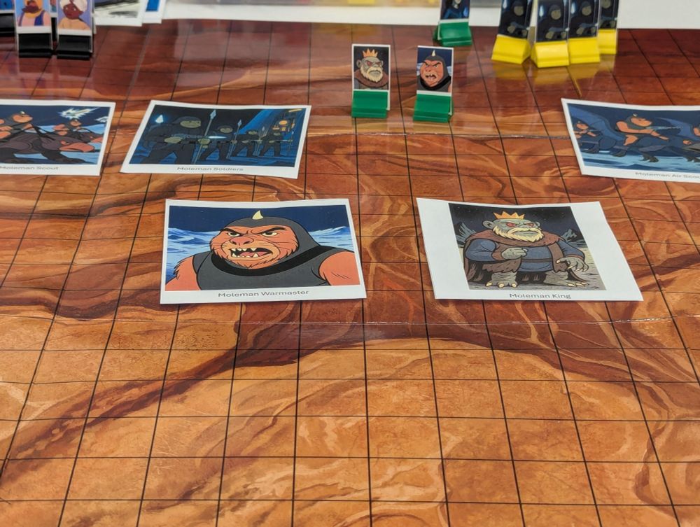 The Mole people are arrayed against us