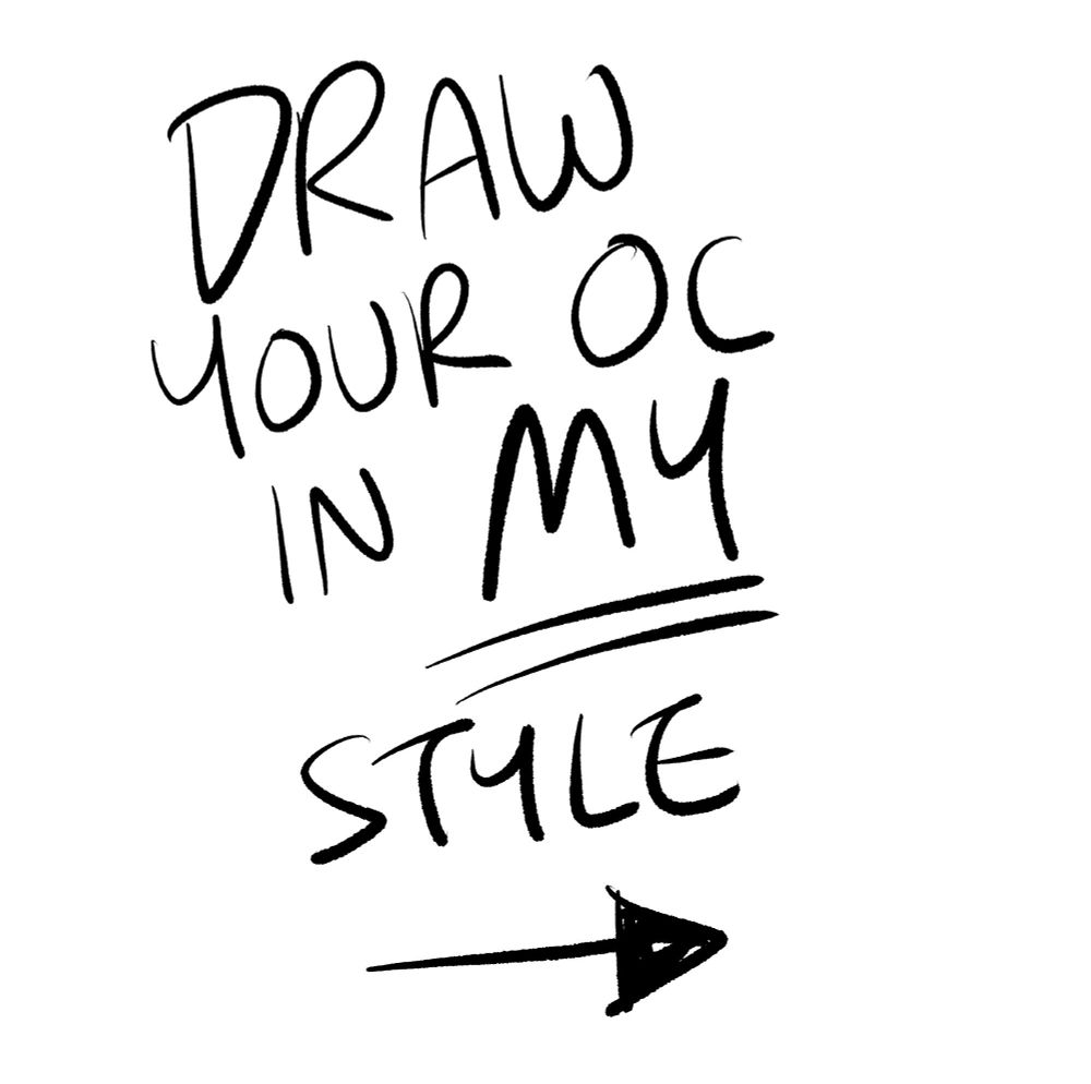 Draw your OC in my style