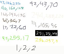 All the colors used:
47,136,255
40,162,128
162,142,136
67,36,7
17,22,60
92,155,17
1,2,2
42,43,70
244,238,220
111,105,96
251,251,249
236,237,3