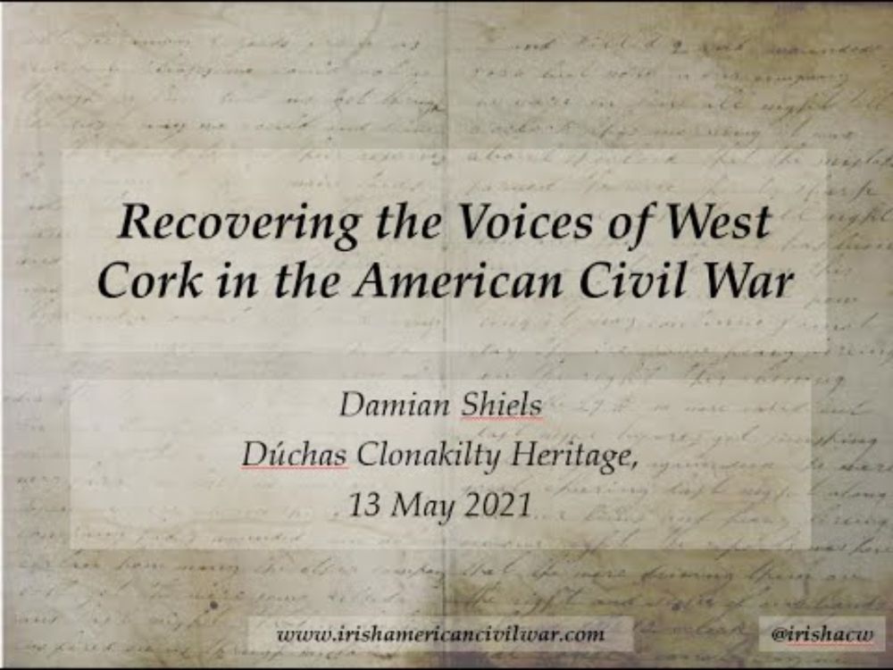 Recovering the Voices of West Cork in the American Civil War