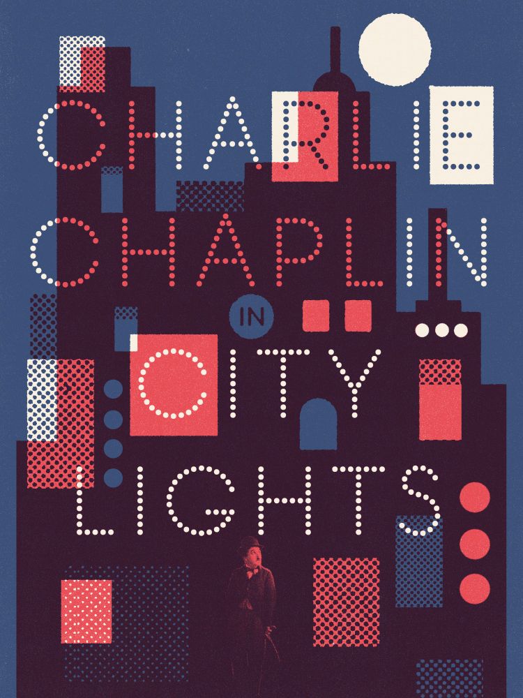 Poster for City Lights (1931) Directed by Charlie Chaplin