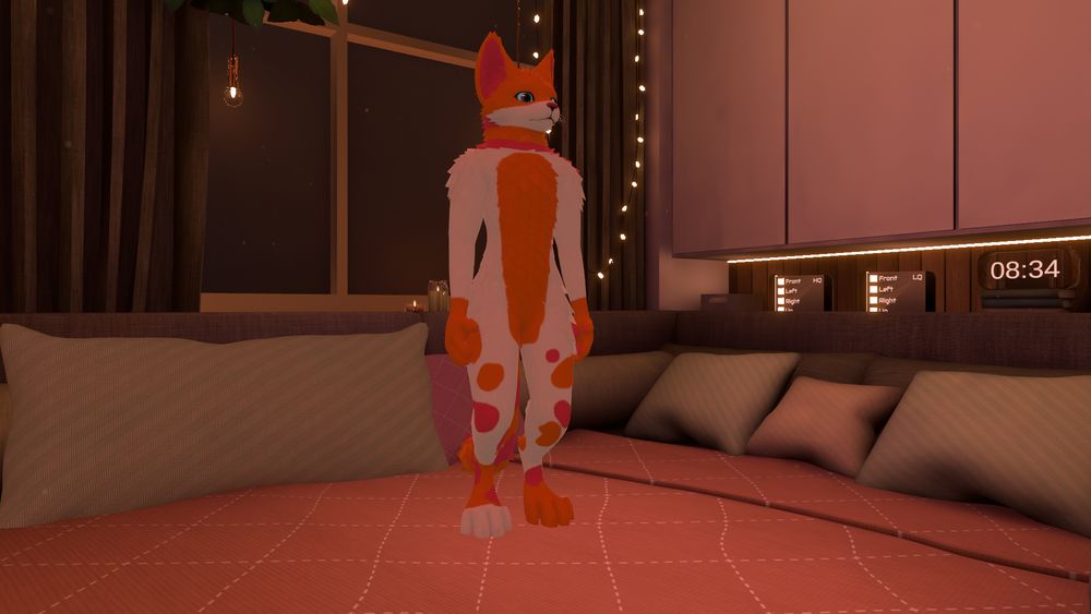 Caramel in standing pose