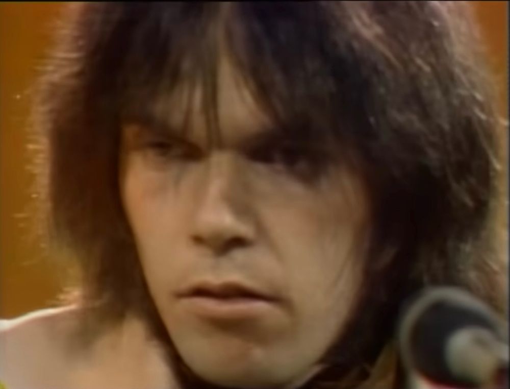 Neil Young high as fuck
