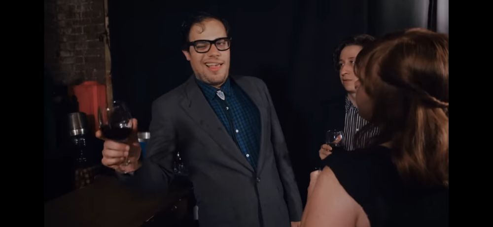 The character of Jeff Glumpet, suave man about town