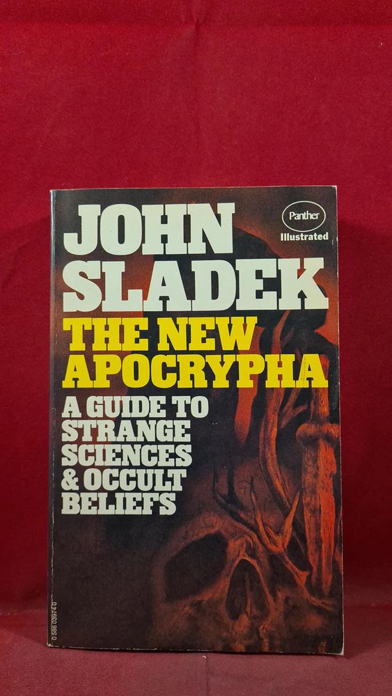 A copy of John Sladek’s “The New Apocrypha” from 1978