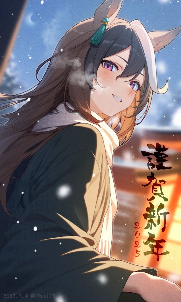 ウマ娘は人族と違って余裕で階段上がるだろうから楽々先に上がれるけど、ちゃんと振り向いてこちらを気にかけてくれてるであろうルドルフとなら長い階段でもいい....初詣行きたい。