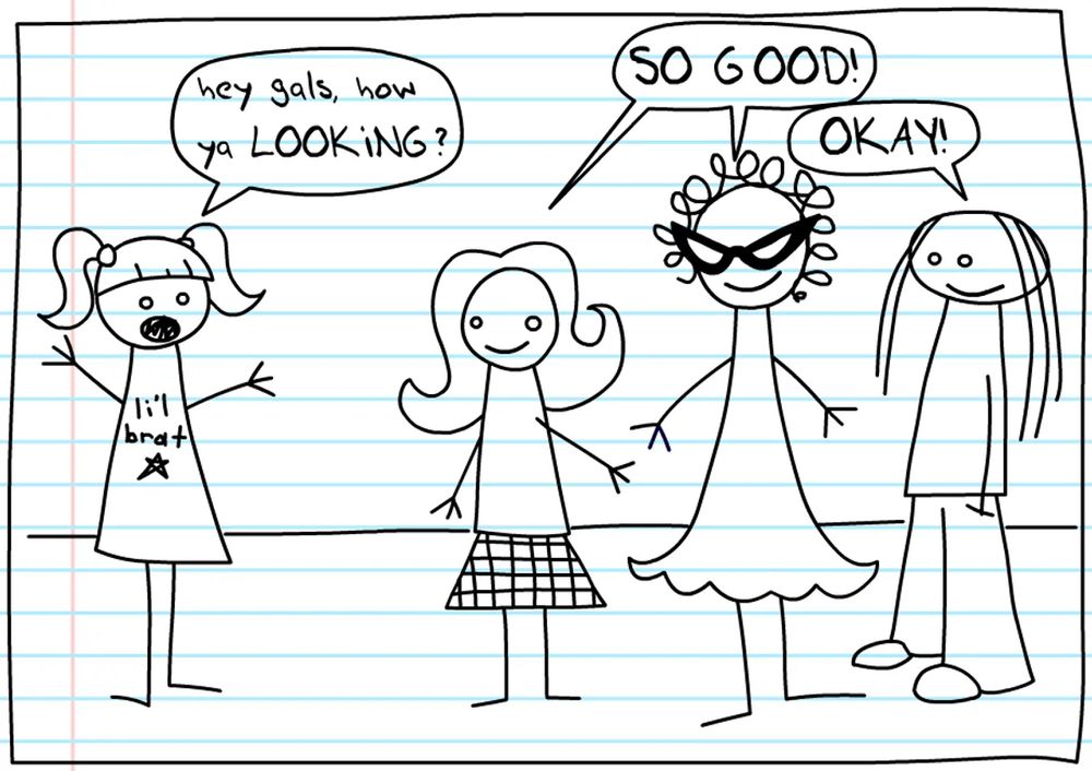 Teen girl squad 