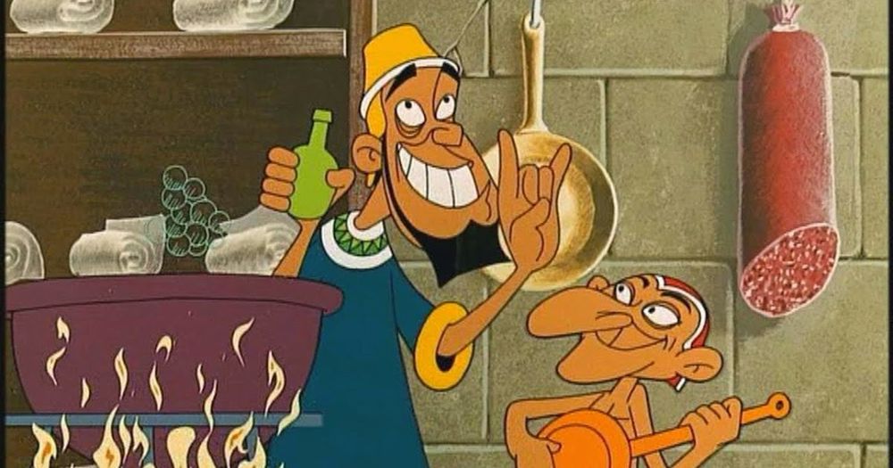 Le pudding a l’arsenic. Astérix et Cleopatre.