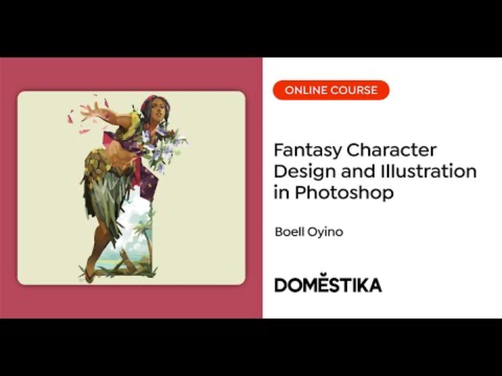 Fantasy Character Design and Illustration in Photoshop - A course by Boell Oyino | Domestika English