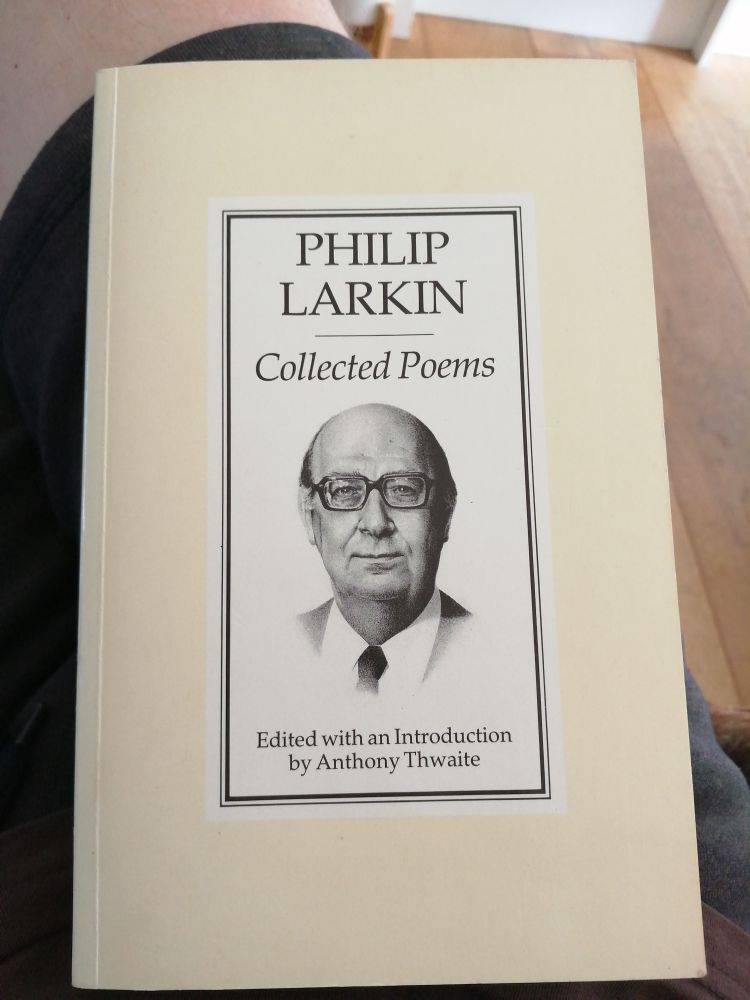 The cover of Philip Larkin's Collected Poems. 