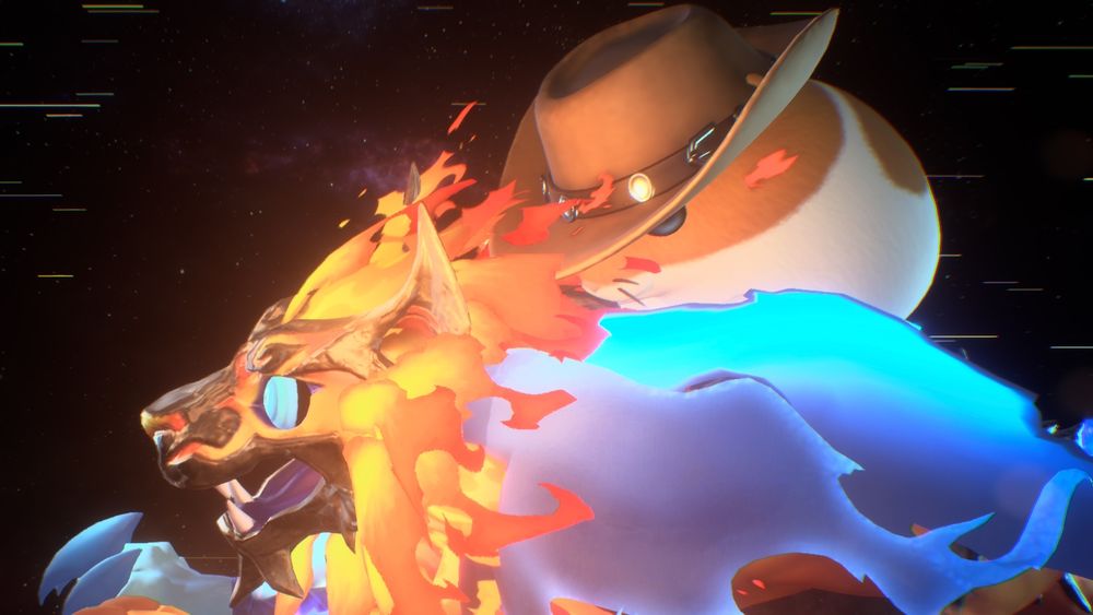 Cowboy Rick, on his way to save another planet.