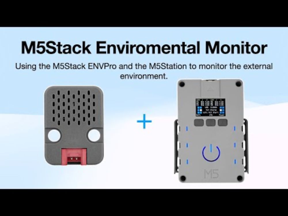 M5Stack ENVPro&M5StationBat
