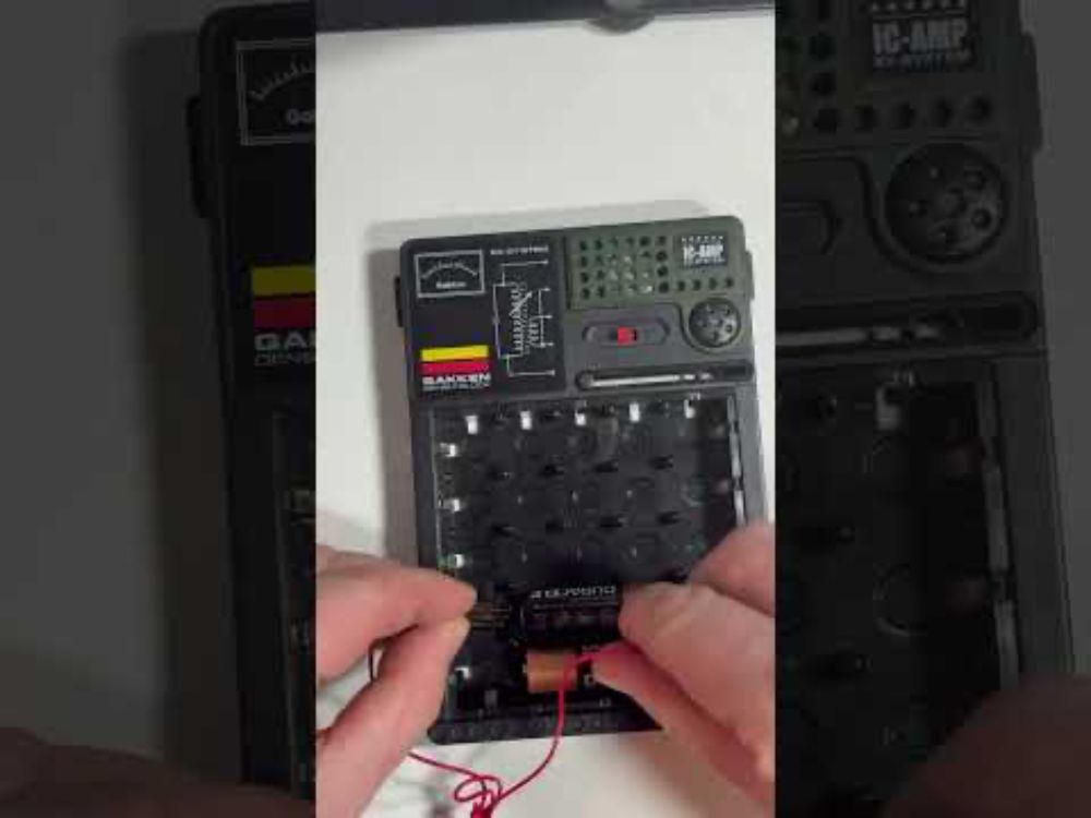 Short Gakken Denshi EX - Mini Project 04 LED Lighting Voltage