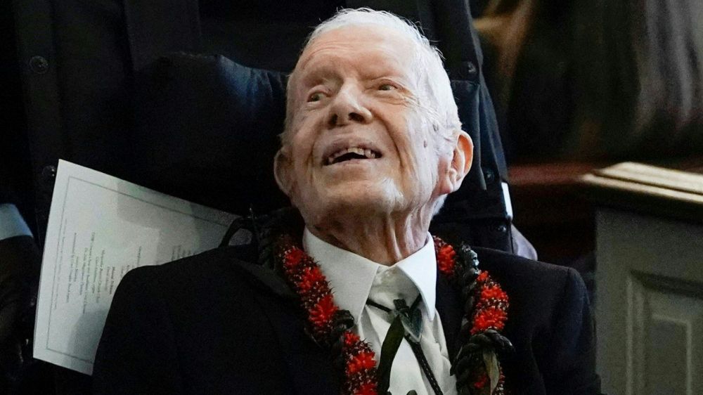 Jimmy Carter's "enjoying peanut butter ice cream" and "surprising us all," nonprofit CEO says