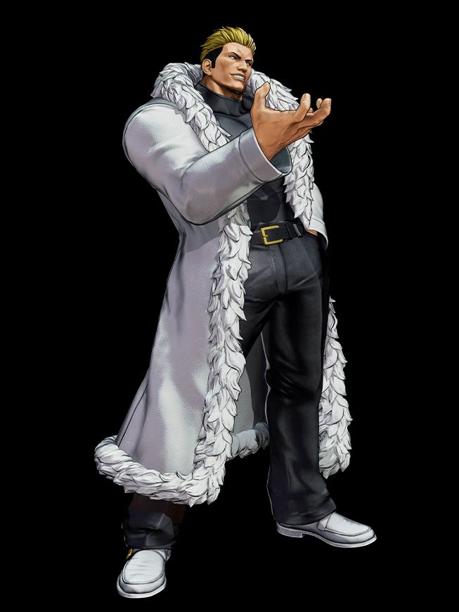 Official render of Ryuji Yamazaki in KOFXV