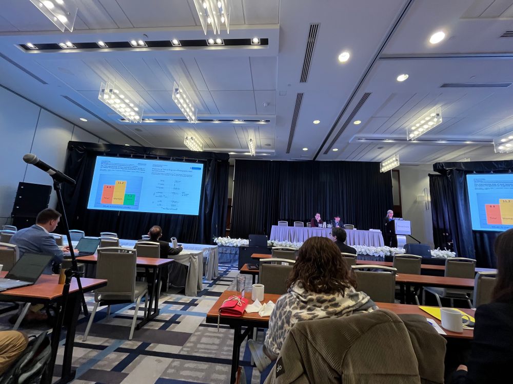 Dr Sibel Aydin presenting at the SPARTAN annual meeting 