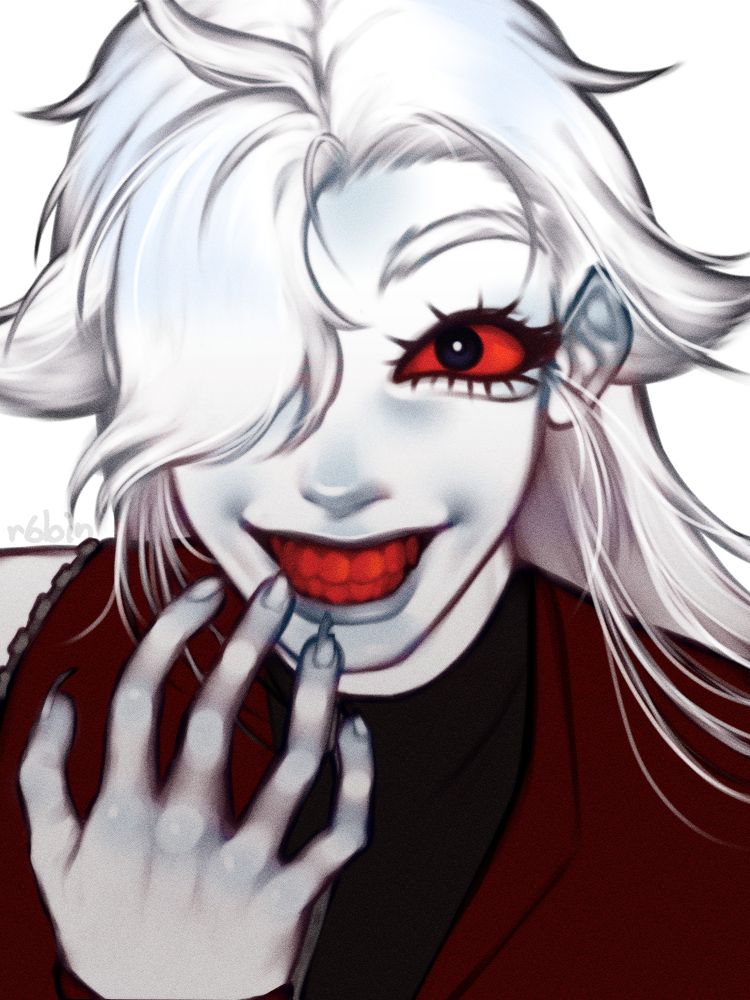 digital art of citricclown's oc the hunger!!