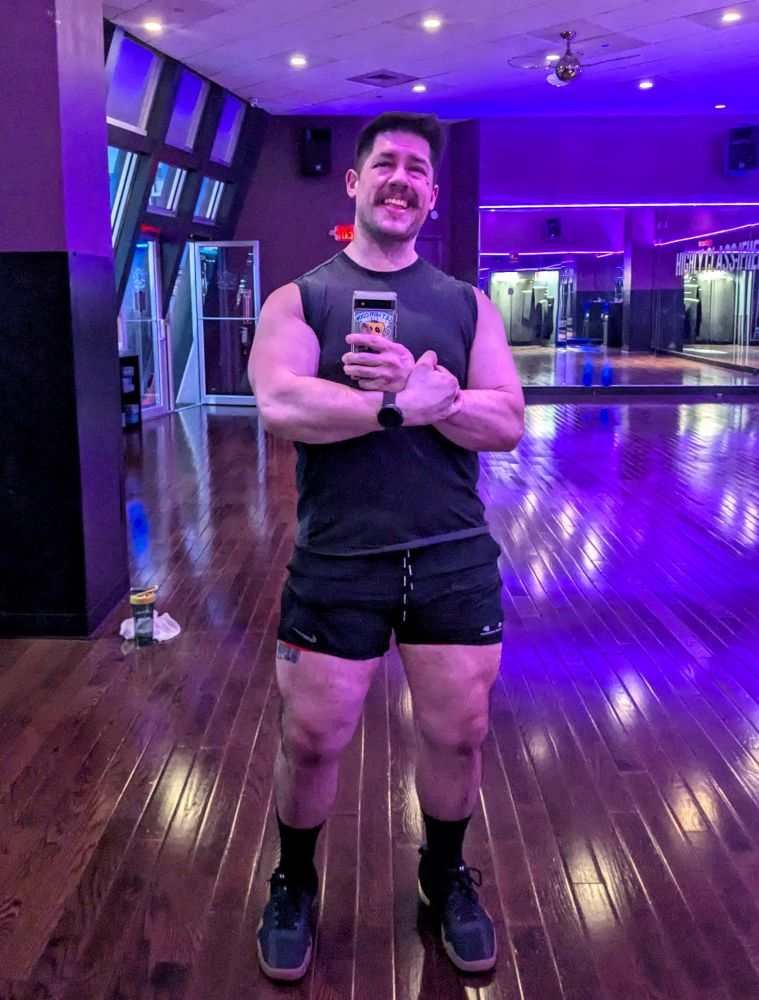 More or less the build of a buff toddler 