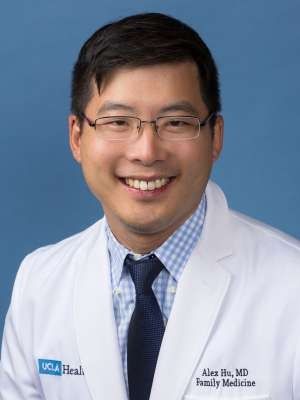 A headshot of Alex Hu, MD of UCLA Health.