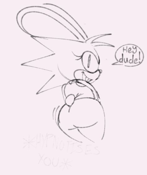 Why she got all that sonic 06 👀👀👀