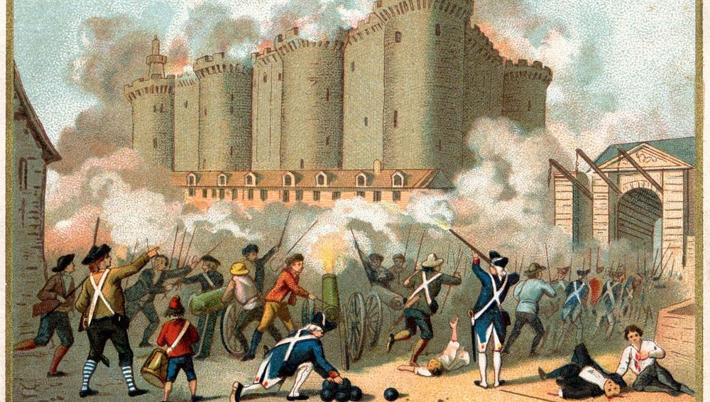 Prise de la Bastille. 