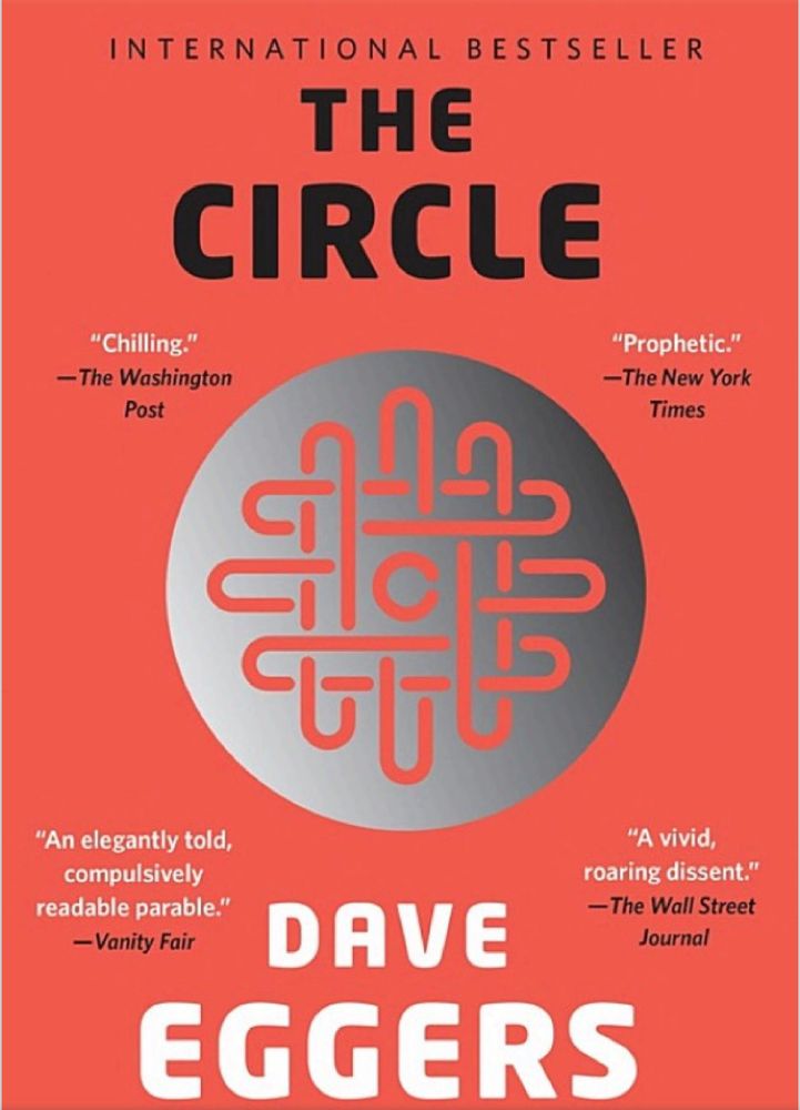 The cover of “The Circle” by Dave Eggers