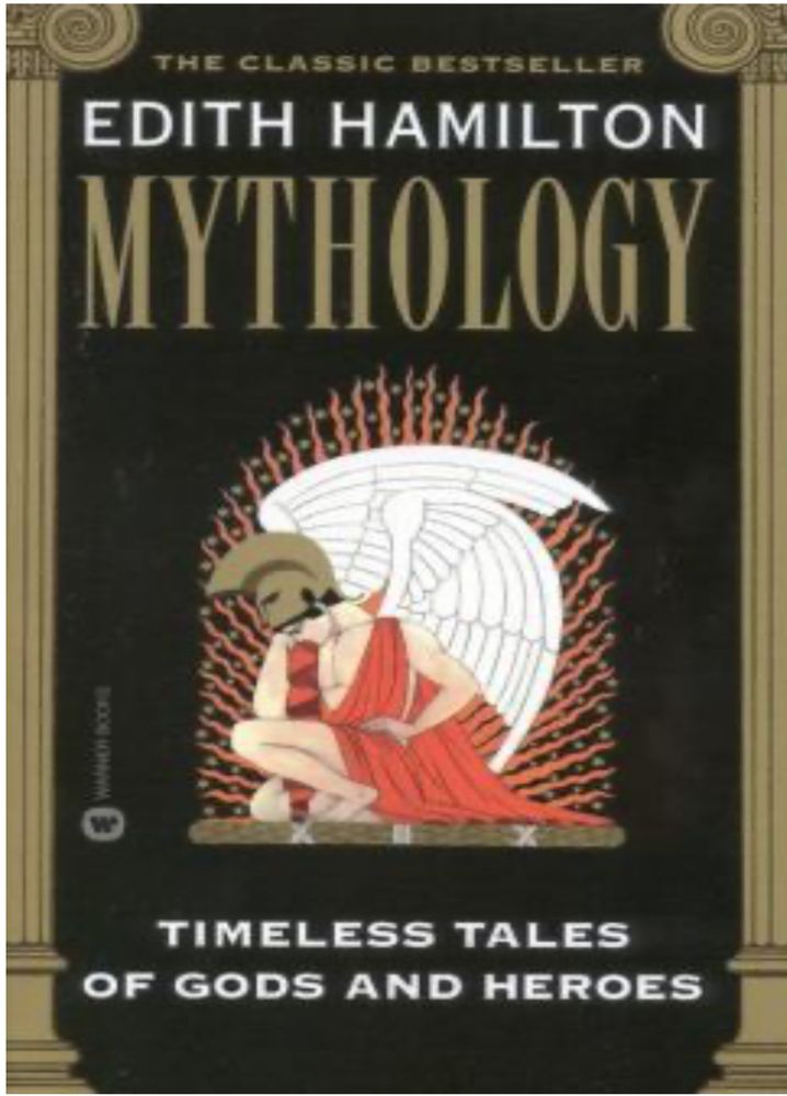 The cover of Edith Hamilton’s “mythology”